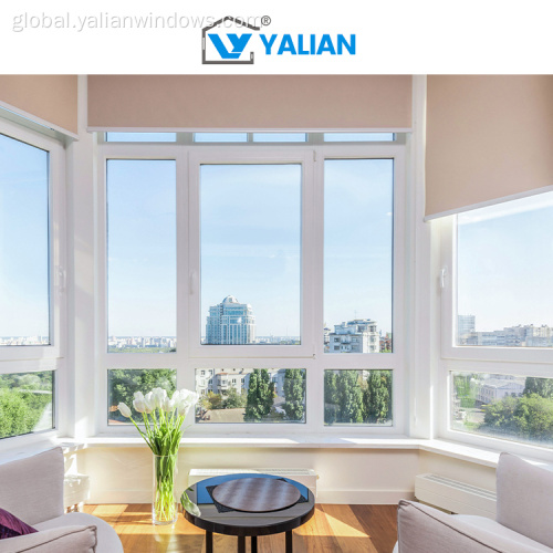 Double Casement Windows  Aluminum Casement Windows Customized French Design Supplier